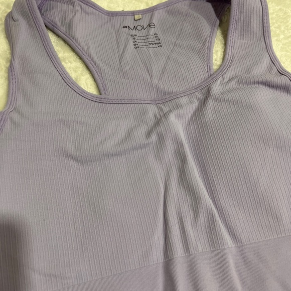 H&M Move Lavender Ribbed Top - Picture 3 of 5
